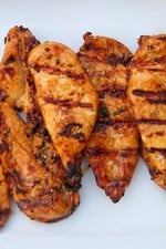 This super simple and quick Asian grilled chicken is the perfect excuse get outside and use my grill this Spring!
