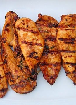 This super simple and quick Asian grilled chicken is the perfect excuse get outside and use my grill this Spring!