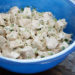 This lightened Classic chicken salad made from scratch uses far less mayonnaise that most recipes call for. It comes out tender and delicious, perfect on a bagel, served over lettuce or in a wrap.