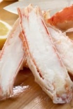 King crab meat is low in WW points. They have so much flavor, I don't think they need butter!