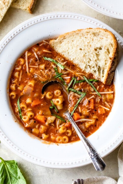 Pasta Fagioli Soup (Pasta and Beans) Nature's Gateway