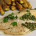 Classic sauce of butter, lemon and fresh parsley goes perfect with any fish. I try to eat fish twice a week. For a quick healthy dinner on a busy weeknight, this is simple and delicious.