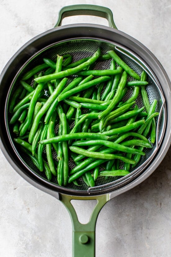 steam green beans
