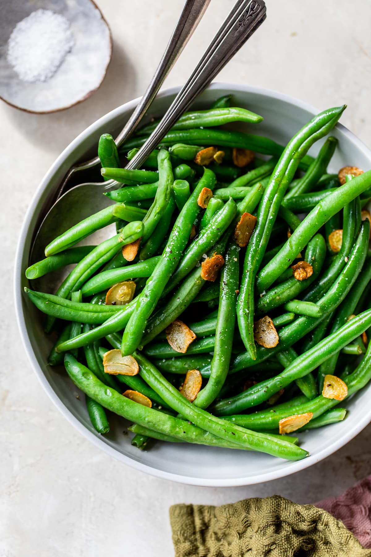 Green Beans with Garlic and Oil
