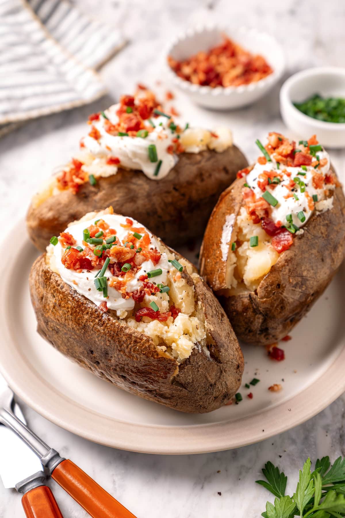 Crock Pot Baked Potatoes