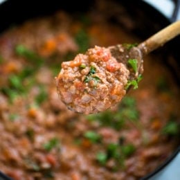 This is the BEST Bolognese Sauce Recipe, and it's easy to make. It's a staple in my home, I make a big batch and have meals for several nights.
