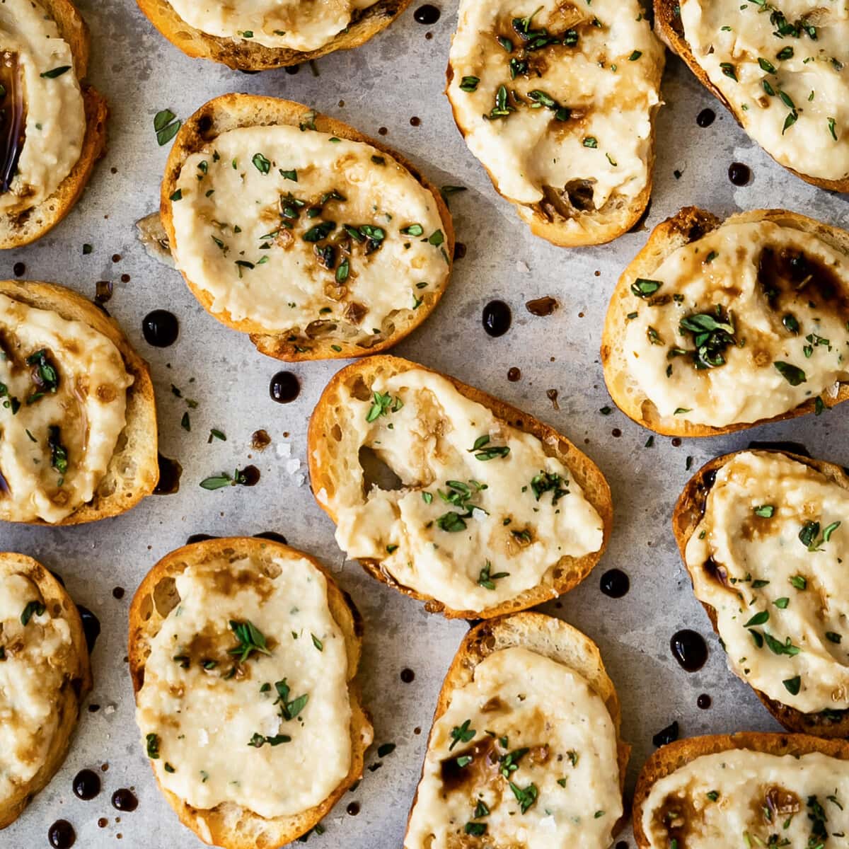 White Bean Crostini - Recipe Chronicle