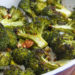 Here's a great way to make broccoli if you are tired of making it the same old way. Roasting broccoli with garlic creates a sweet, nutty delicious flavor and the aroma that wafts through your kitchen will make everyone asking when's dinner ready.