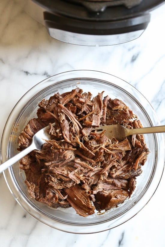 If you like cumin and spicy food, then you'll love Barbacoa Beef. Spicy shredded beef braised in a blend of chipotle adobo, cumin, cloves, garlic and oregano.