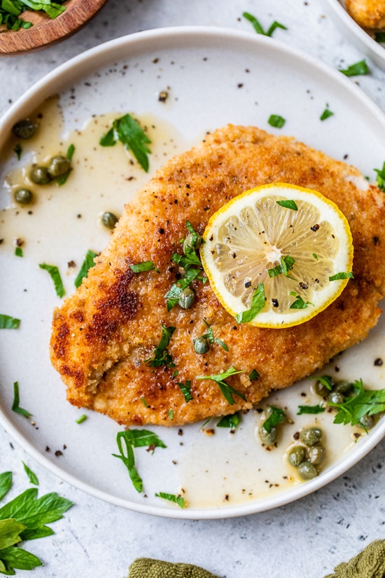 Chicken Breast with lemon, capers