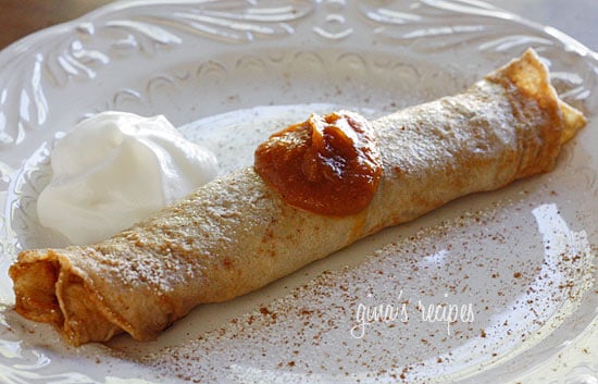 Pumpkin Spiced Crepes with Pumpkin Butter Image