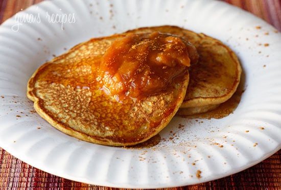 Pumpkin Spice Pancakes with Pumpkin Butter Image