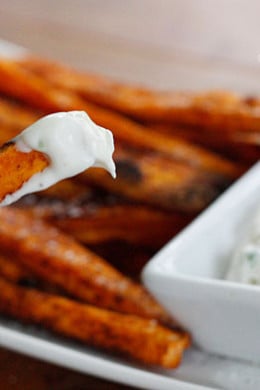 Air Fryer Chipotle Sweet Potato Fries