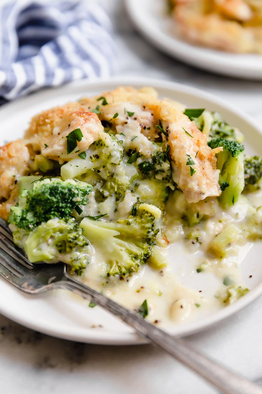 Broccoli and chicken divan