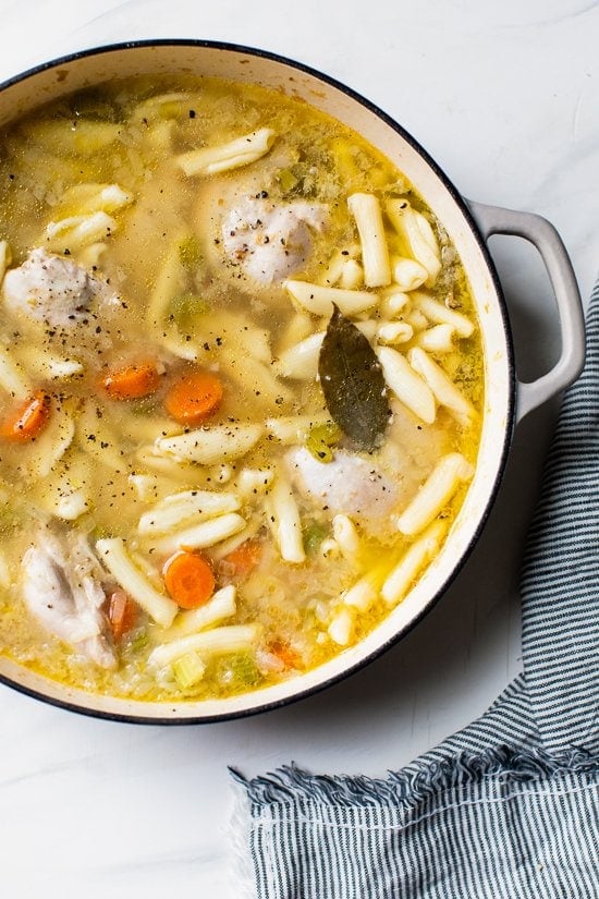 Chicken and Cavatelli Noodle Soup