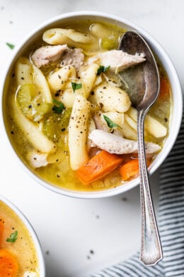 Chicken and Cavatelli Soup