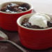 Warm chocolate bread pudding with chunks of dark chocolate, reserve this treat for a special occasion... Valentine's Day perhaps?