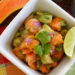 Papaya, avocados, lime juice and cilantro – this luscious tropical salad will make you feel like you are in the sunny Caribbean.
