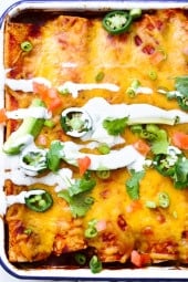 Tavuk Enchiladas