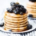 These are the BEST tasting, light and fluffy whole wheat pancakes made from scratch – high in fiber, so they leave you feeling full and satisfied throughout the day.