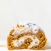 This classic pumpkin roll recipe is made lighter than traditional recipes with a delicious pumpkin spiced sponge cake and a light cream cheese filling.