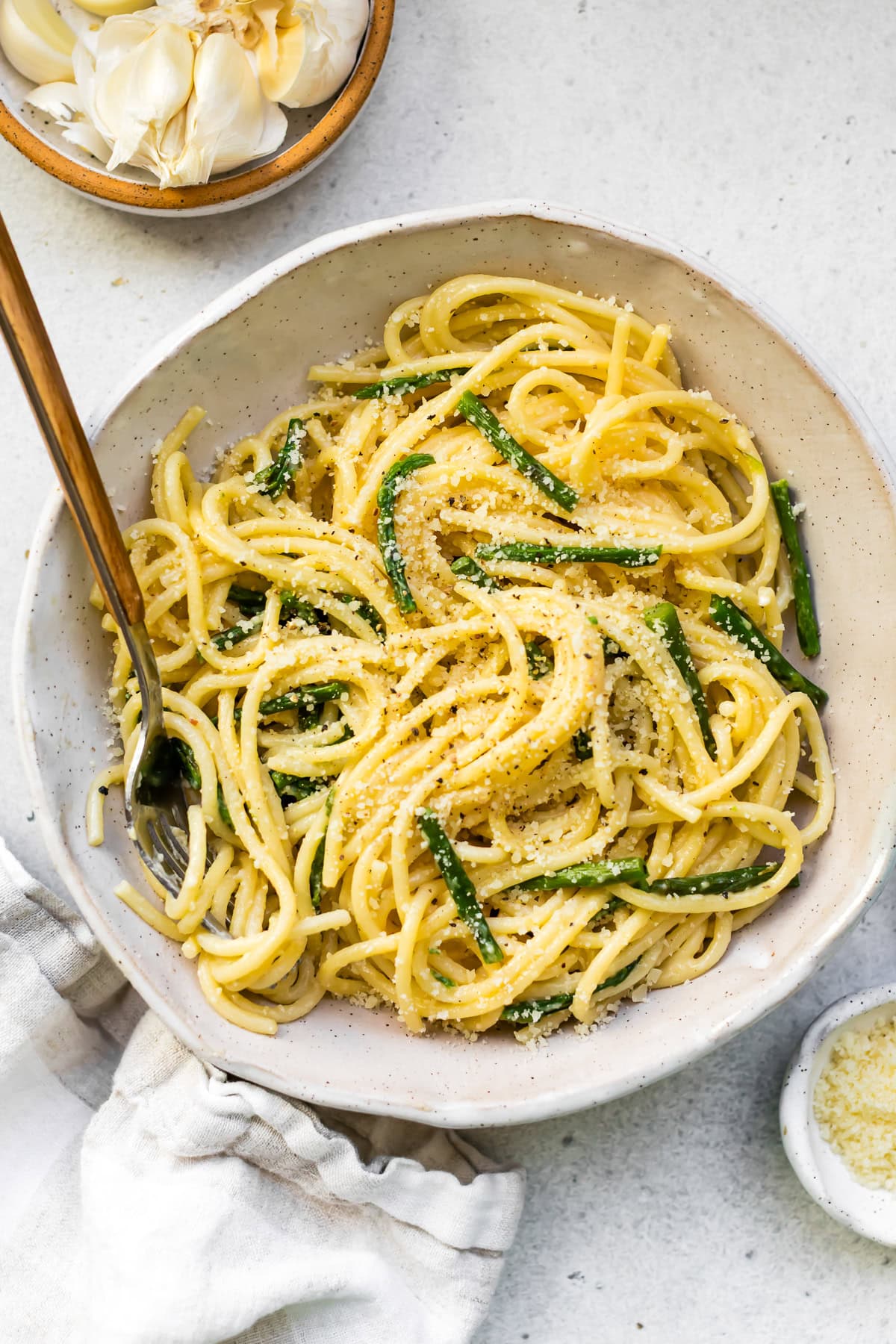 Pasta with Asparagus Recipe (Simple Creamy Spring Pasta)