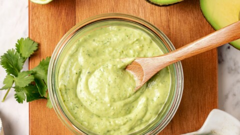 Avocado Cilantro Lime Dressing