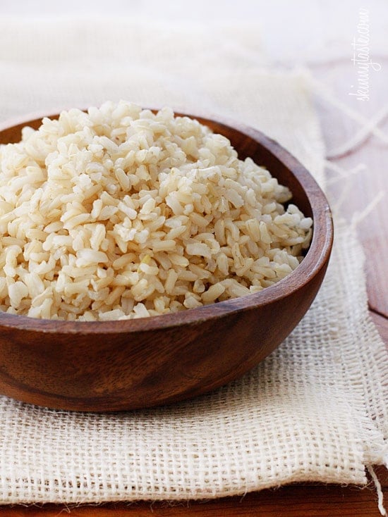 Want to know how to cook perfect brown rice every time? This foolproof method will give you perfect rice that is never sticky.