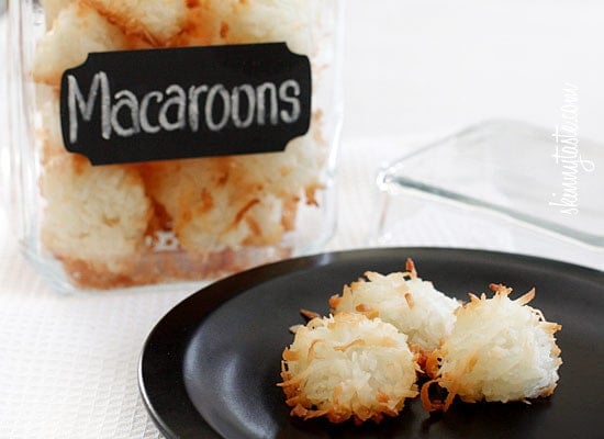 Moist and chewy coconut macaroons are not just for Passover! They are pretty addicting, and naturally gluten free, so enjoy them any time of the year!