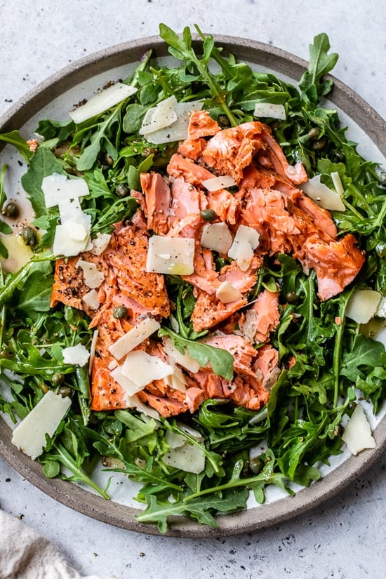 Arugula Salmon Salad