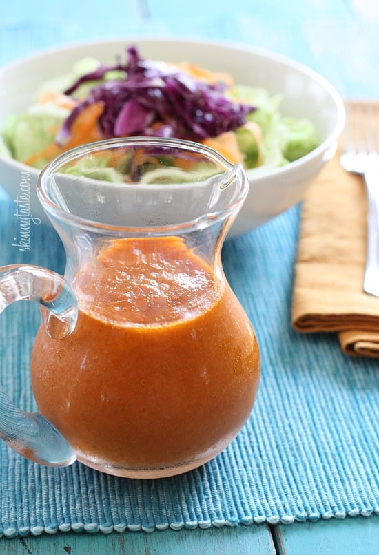 Asian Ginger Carrot Dressing | Delicious Homemade Salad Dressing Recipes | types of salad dressing