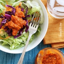 I don't care too much for carrots, but I love a good carrot ginger dressing on my salad when I go out for Hibachi. This is good stuff! It's the perfect starter to any dish.