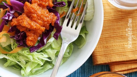 navy blue dress for baby girl OAA Plant-Based Recipe of the Month: Chopped Winter Salad with Carrot-Ginger  Dressing — Ohio Animal Advocates main image 1
