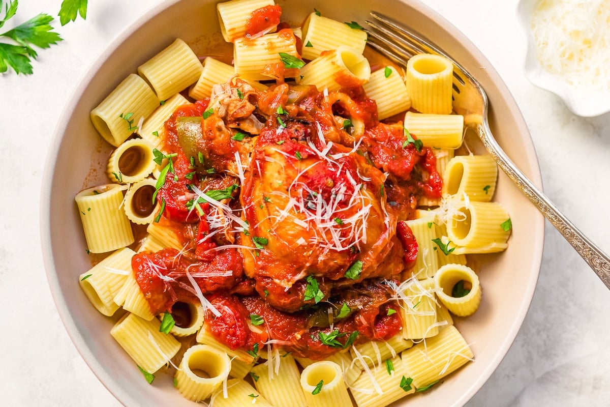 Slow Cooker Chicken Cacciatore
