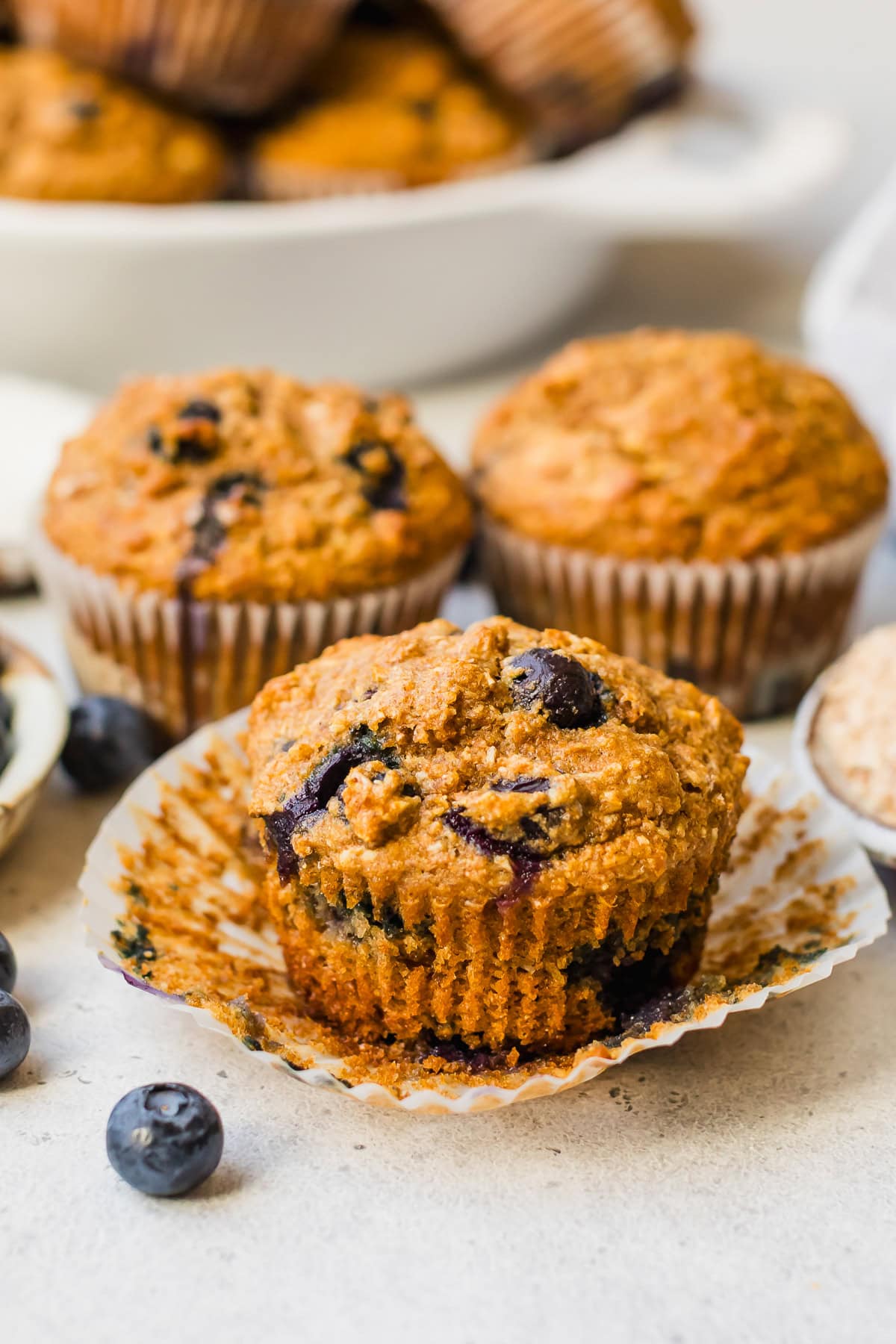 Blueberry Bran Muffins