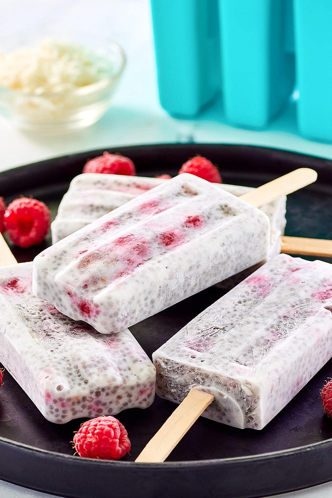 Chia Pudding Popsicles