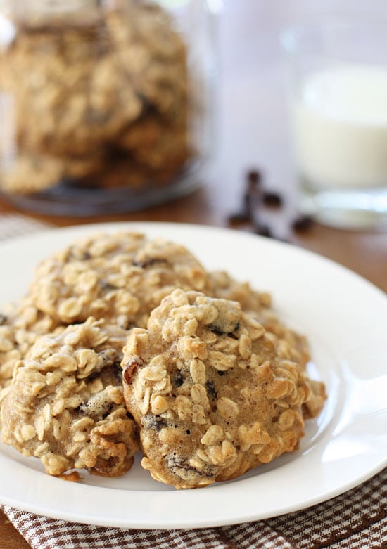 Oatmeal Walnut Raisin Cookies Image