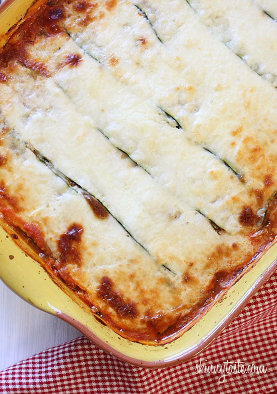 Low Carb Zucchini Lasagna