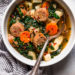 Kale and Potato Soup with Turkey Sausage is an easy, hearty soup made with kale, potatoes, carrots and turkey or chicken sausage.