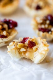 Baked Brie Phyllo Cups