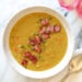 Whenever I make a ham, I always save the ham bone for this delicious pressure cooker Split Pea Soup with Ham recipe.