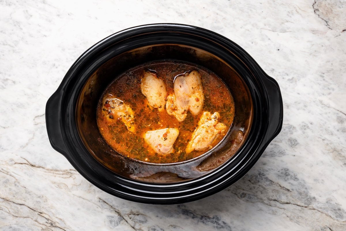 Crockpot Salsa Chicken (Easy!)