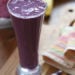 This yummy protein enriched blueberry banana PB smoothie is filled with with frozen blueberries, a banana, and a little Greek yogurt and PB2 for protein.
