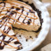 This easy No Bake Peanut Butter Pie is light and creamy – one of my favorite dessert recipes!