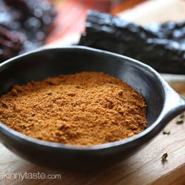 A fusion of Mexican and American spices – a dry rub that combines the flavors of Mexico using dried pasilla and ancho chiles, with spices commonly used in dry rubs across the American South. Make a batch and it will keep for months if stores in an airtight container.