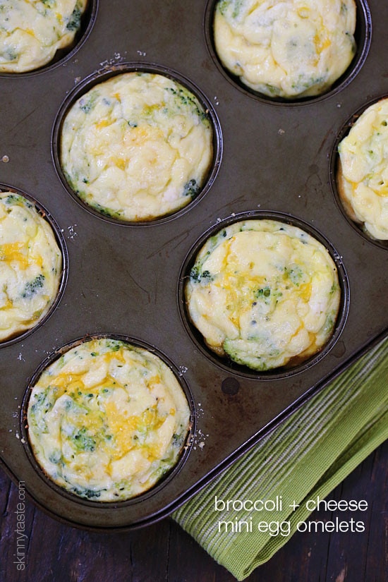 I love making a batch of these easy breakfast Broccoli and Cheese Egg Muffins for meal prep. Perfect to make ahead for easy breakfast on the go.