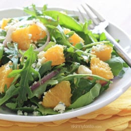 Something about Spring and the warmer weather that puts me in such a GREAT mood. It also makes me crave more salads, and this simple salad is a favorite of mine, I make this all the time for myself.