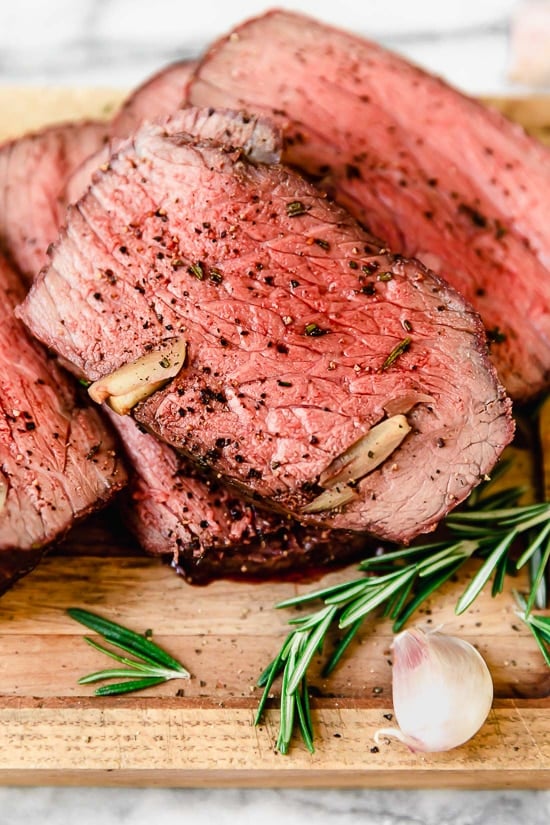 Garlic Lovers Roast Beef is my family's favorite roast beef recipe, so flavorful and loaded with garlic as the name implies.