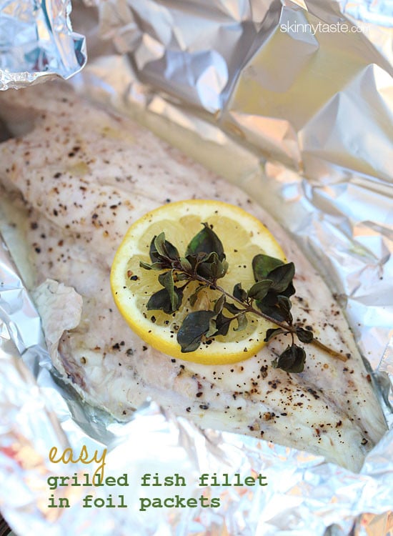 This super easy method for grilled fish in foil packets is pretty fool proof, and you can use any fresh fish that's available to you in your area.