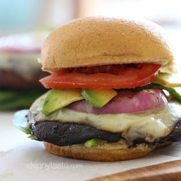 I set out to make a great tasting grilled portobello mushroom burger that even a meat lover would enjoy! The marinade adds so much flavor!